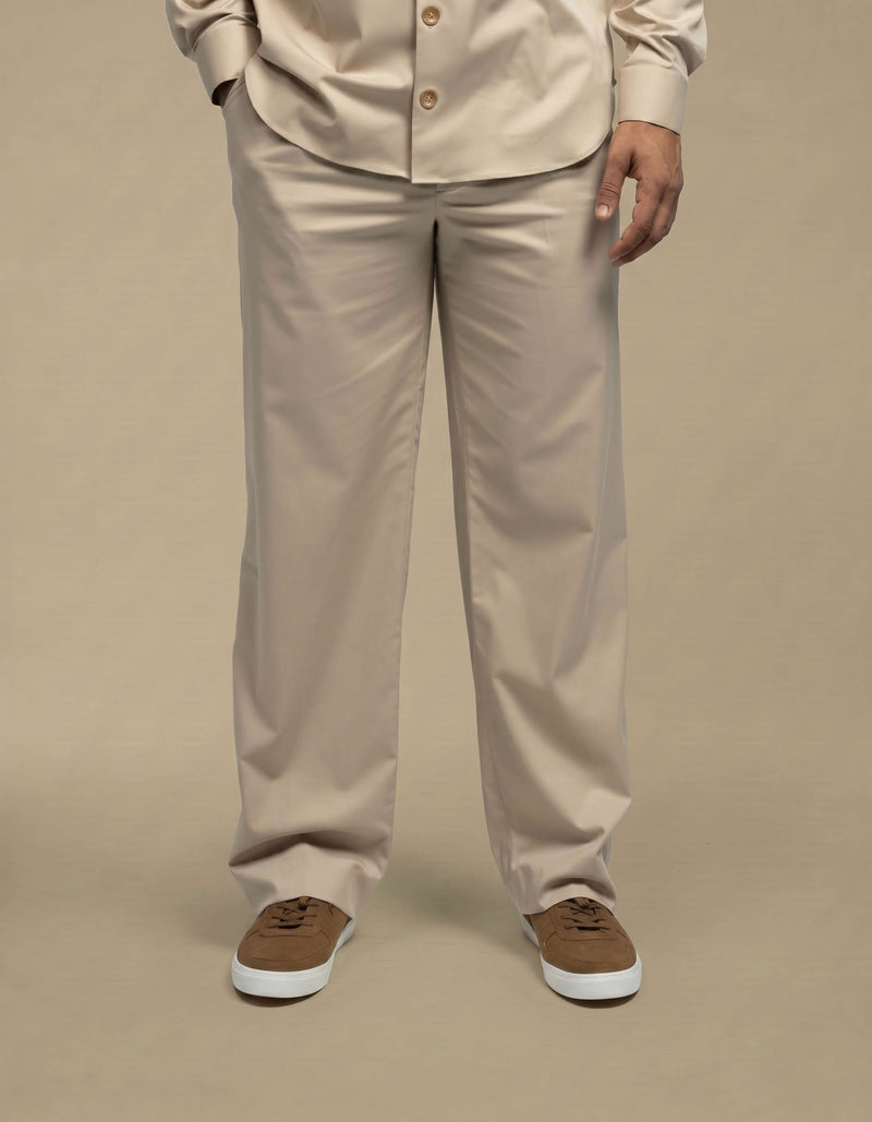PANTALONS À JAMBES DROITES