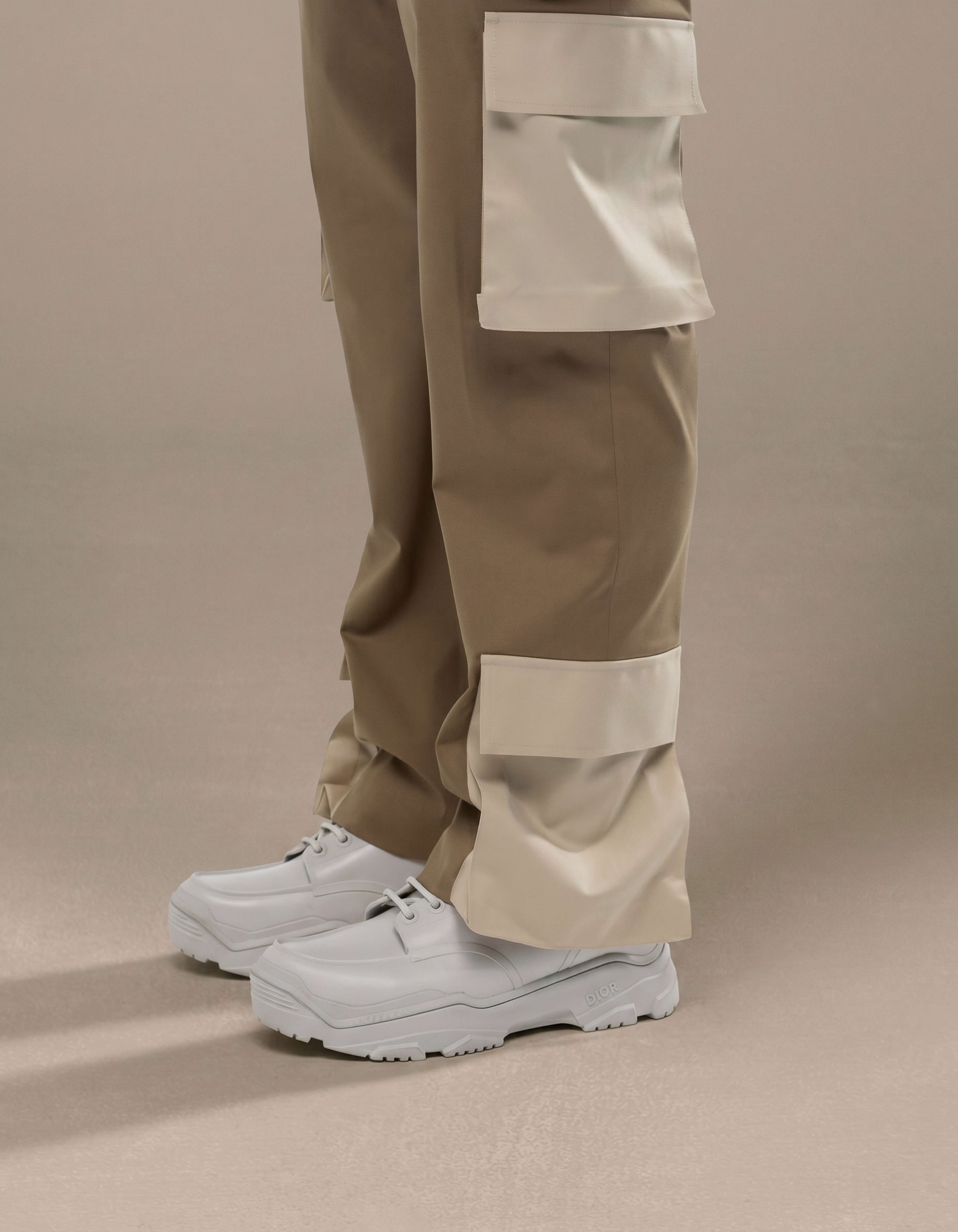 PANTALON CARGO BICOLORE