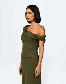 SHOULDER TWIST TOP