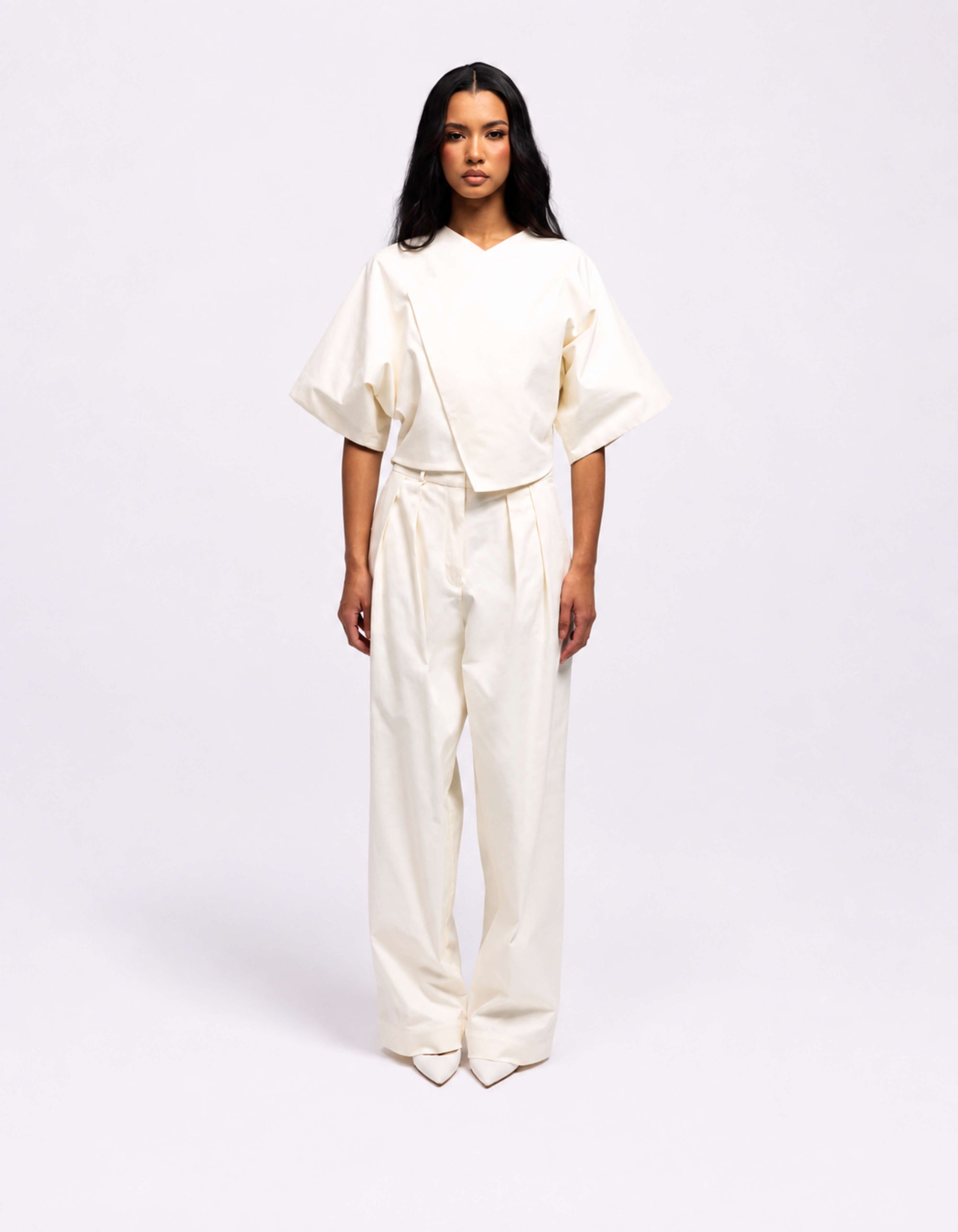PANTALONI A GAMBA DRITTA 
