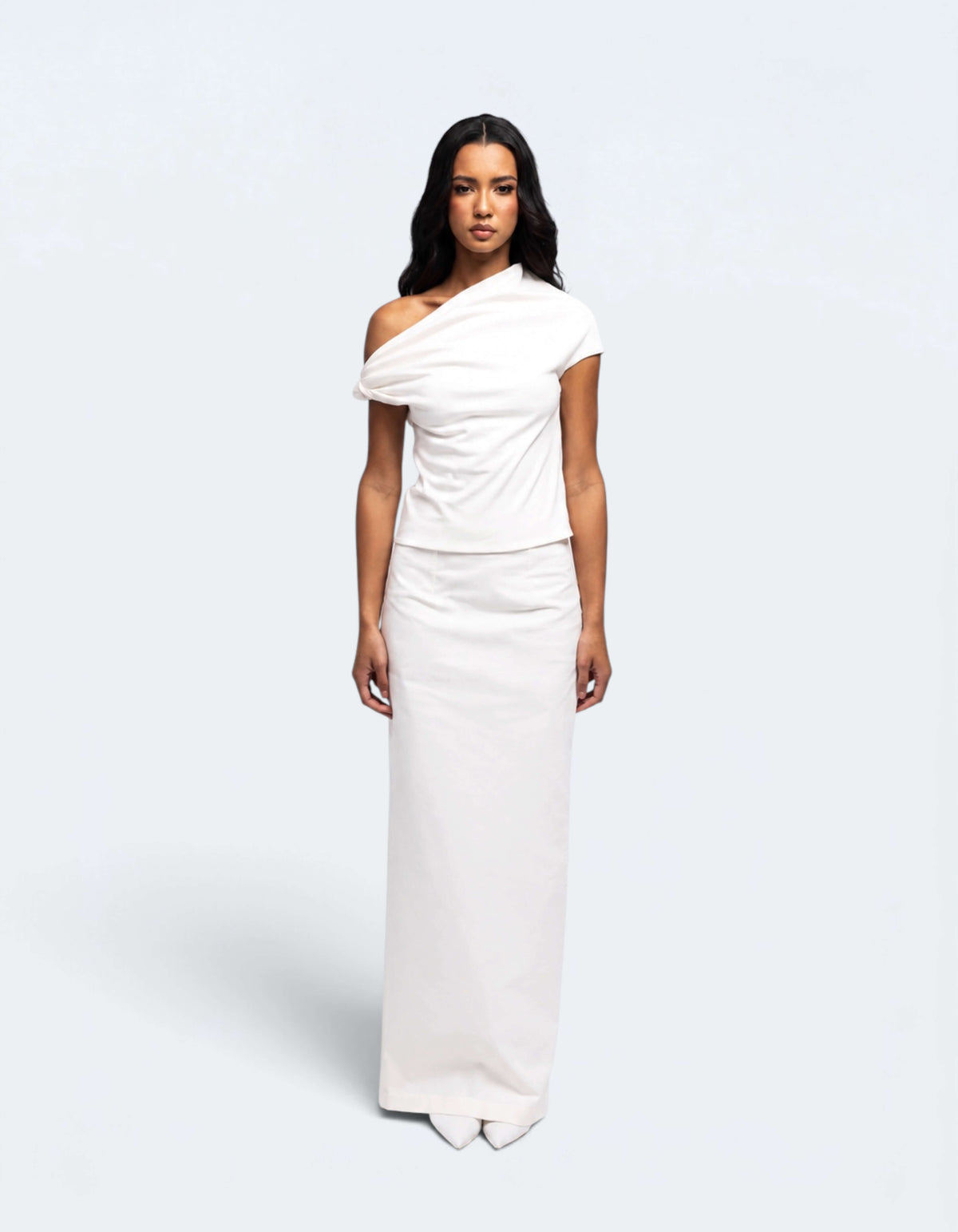 ONE SHOULDER TWIST TOP