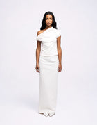 ONE SHOULDER TWIST TOP