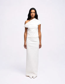 ONE SHOULDER TWIST TOP
