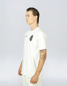 T-SHIRT CON RICAMO A CUORE