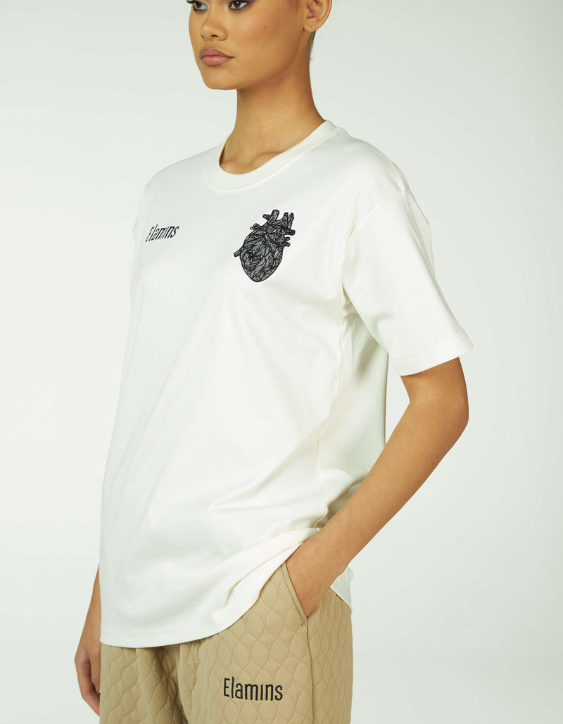 T-SHIRT BRODÉ CŒUR