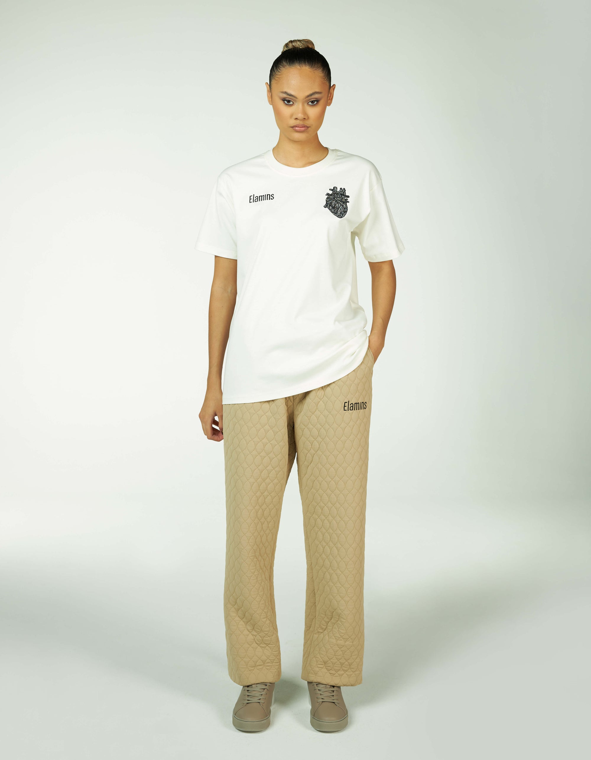 T-SHIRT BRODÉ CŒUR