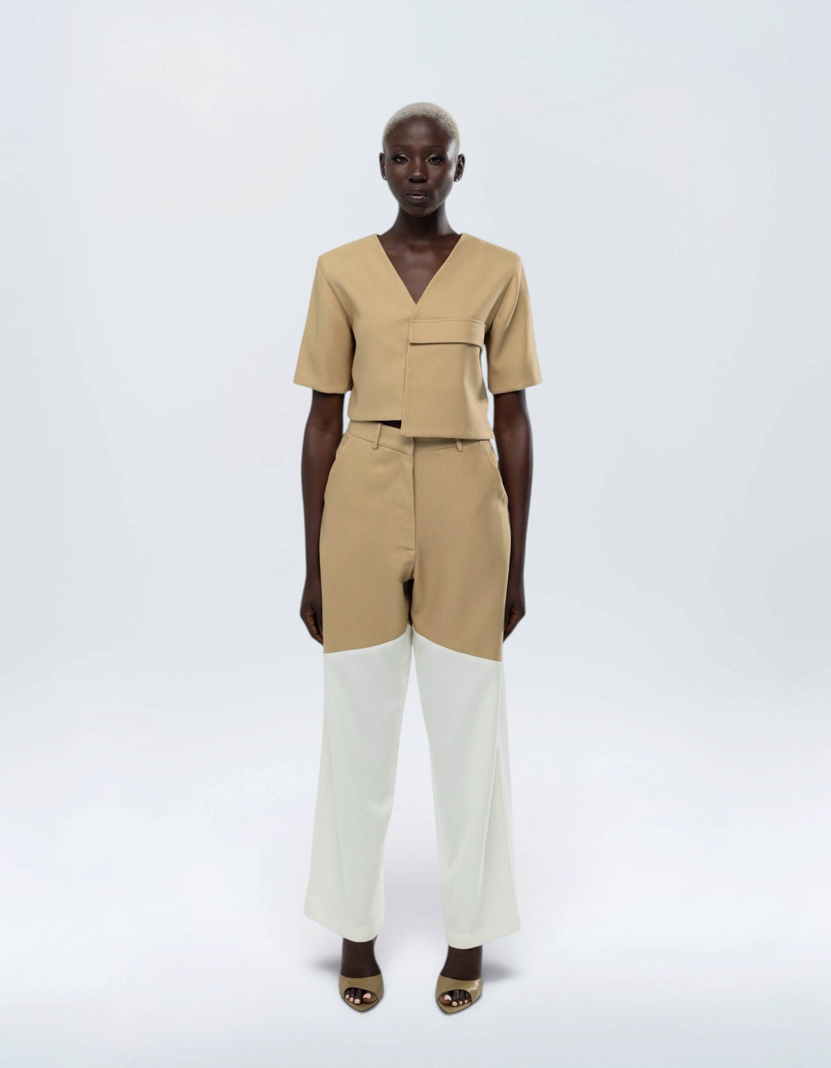 OVERSIZE POCKET CROP TOP