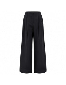 PLEATED TROUSERS