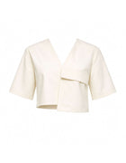 OVERSIZE POCKET CROP TOP