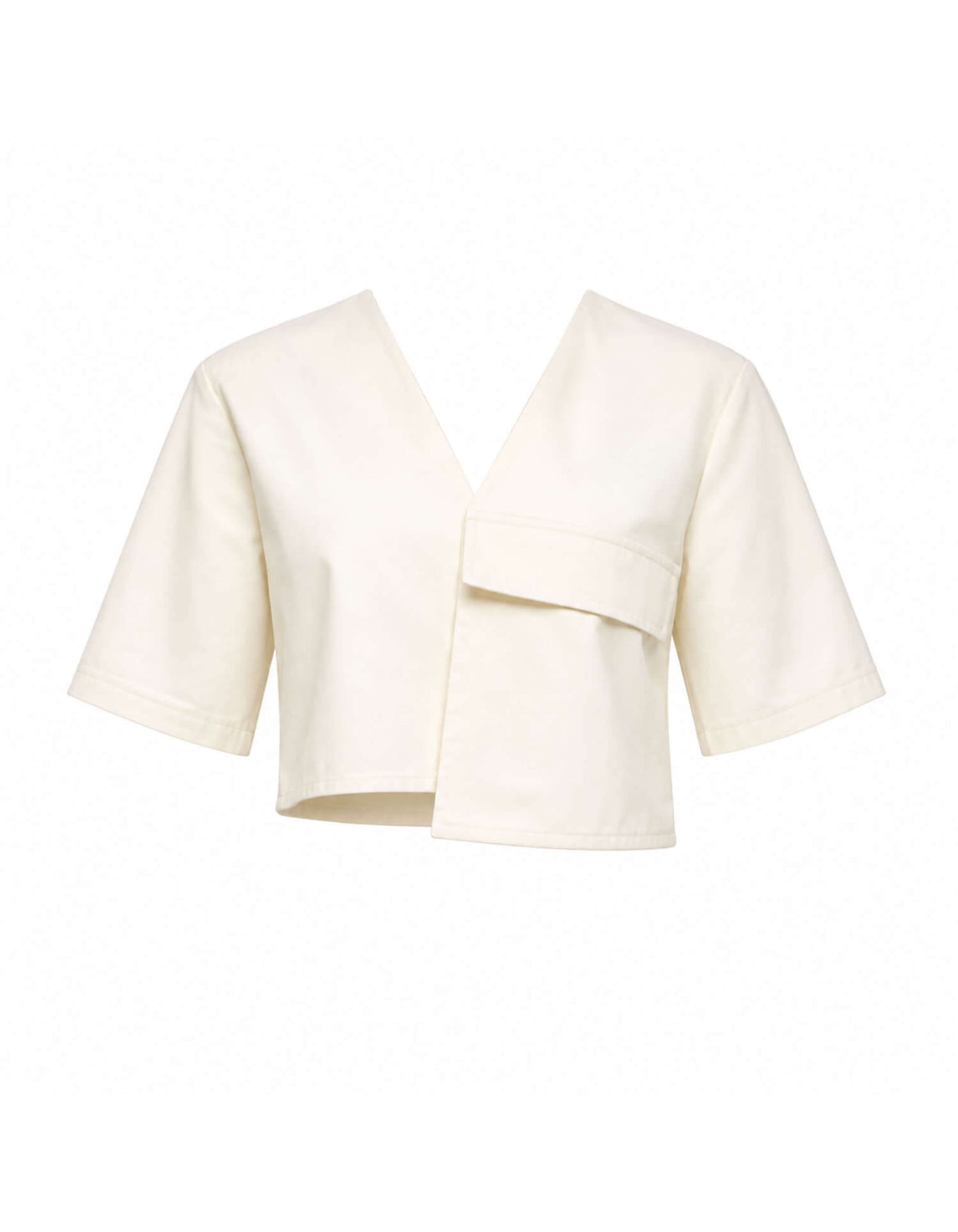 OVERSIZE POCKET CROP TOP