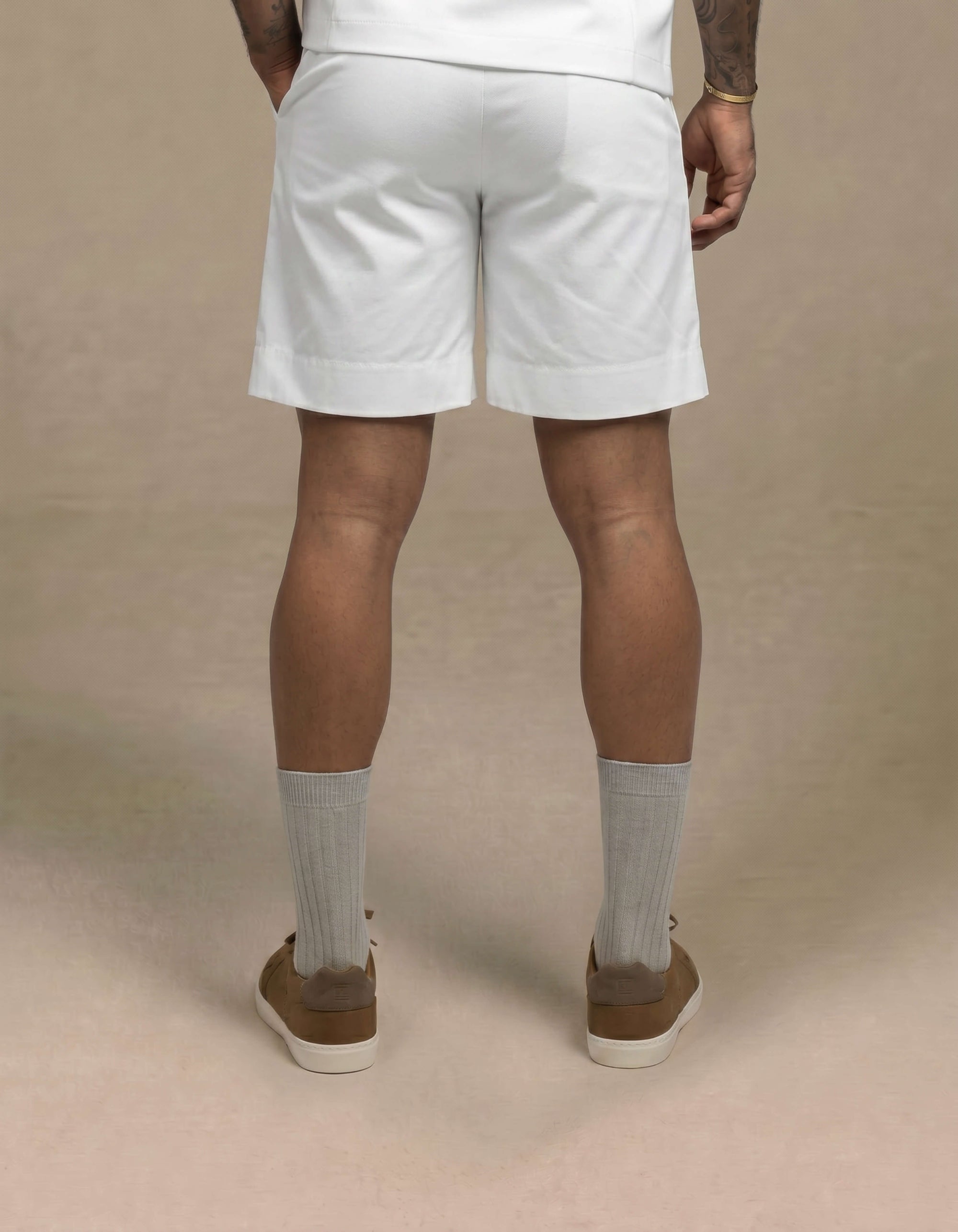 PLEATED SMART SHORTS