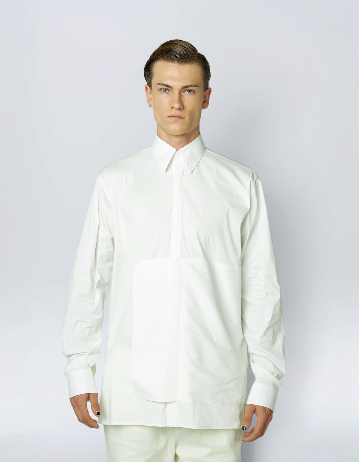 CHEMISE À FERMETURE SUPERPOSÉE