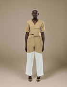 TWO TONE PANTS