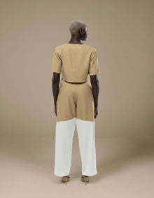 TWO TONE PANTS