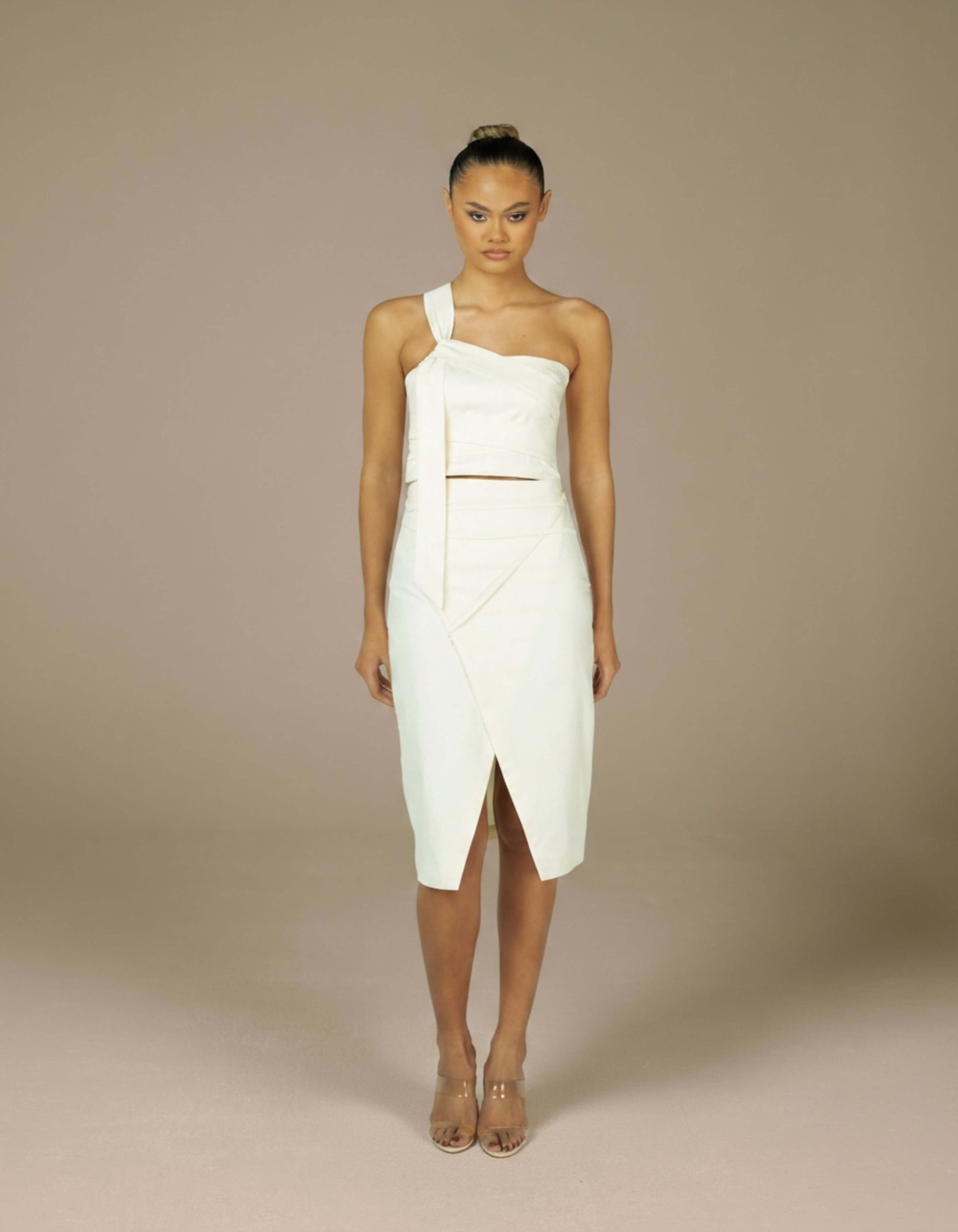 BELT WRAP SKIRT