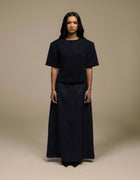 A LINE MAXI SKIRT