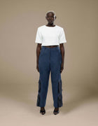 TWO TONE CARGO PANTS