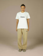 T-SHIRT CON RICAMO CERVELLO