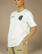T-SHIRT CON RICAMO A CUORE