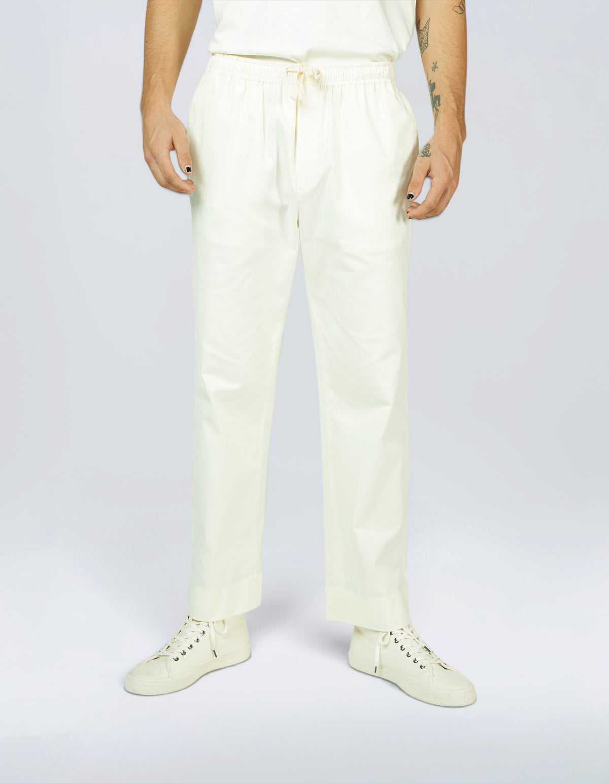 PANTALONS À JAMBES DROITES