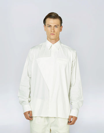 CHEMISE À FERMETURE TRIANGULAIRE