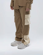 PANTALON CARGO BICOLORE