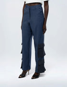 TWO TONE CARGO PANTS