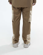 PANTALON CARGO BICOLORE