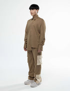 PANTALON CARGO BICOLORE