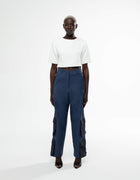 TWO TONE CARGO PANTS