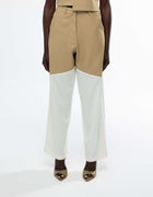 TWO TONE PANTS