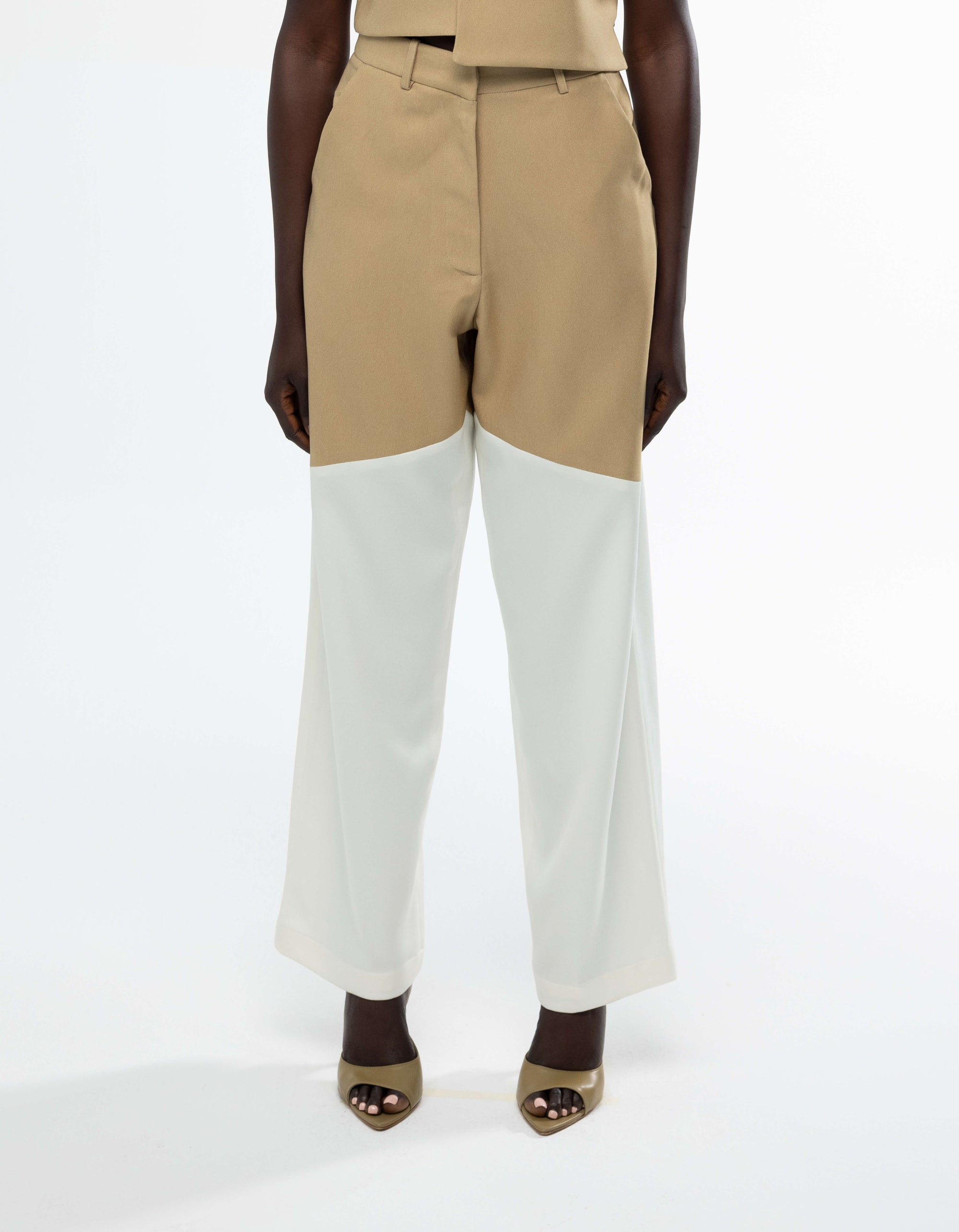 TWO TONE PANTS