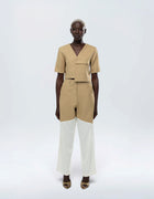 TWO TONE PANTS