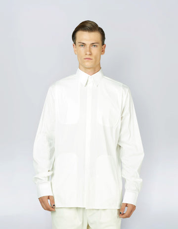CHEMISE À PANNEAU EN U