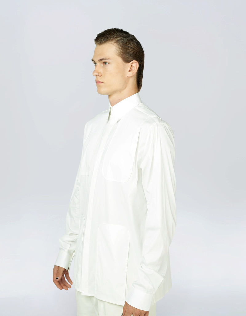 CHEMISE À PANNEAU EN U
