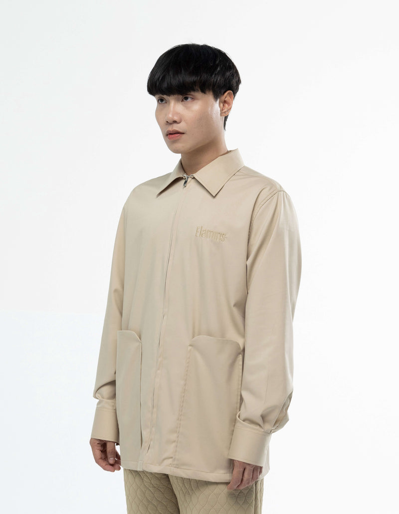 ZIP UP SHIRT